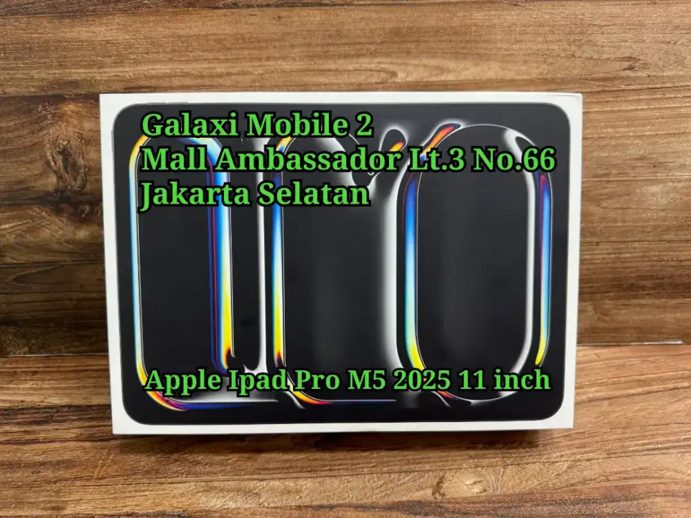 Apple Ipad Pro M5 11 inch Wifi 256GB Bisa Cash Kredit Tukar Tambah