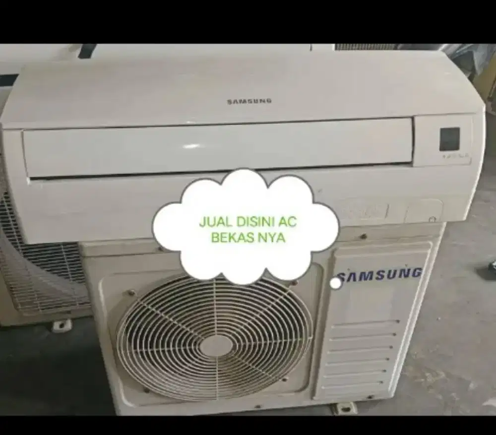 Terima AC bekas rusak