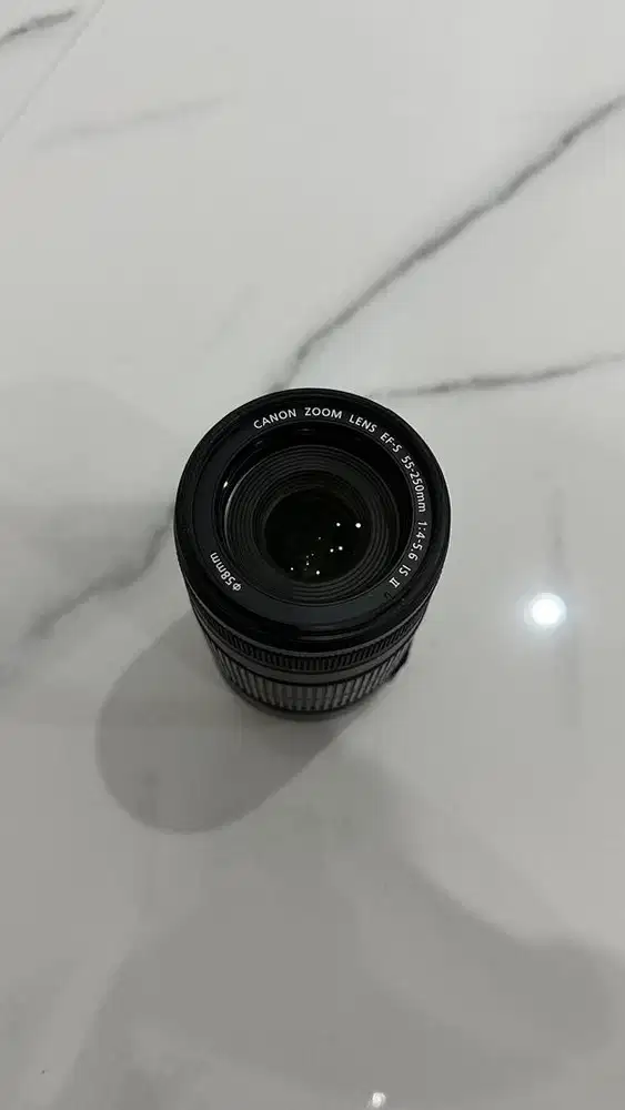 CANON EF-S 55-250mm IS TELEPHOTO LENS - ISTIMEWA NEGO