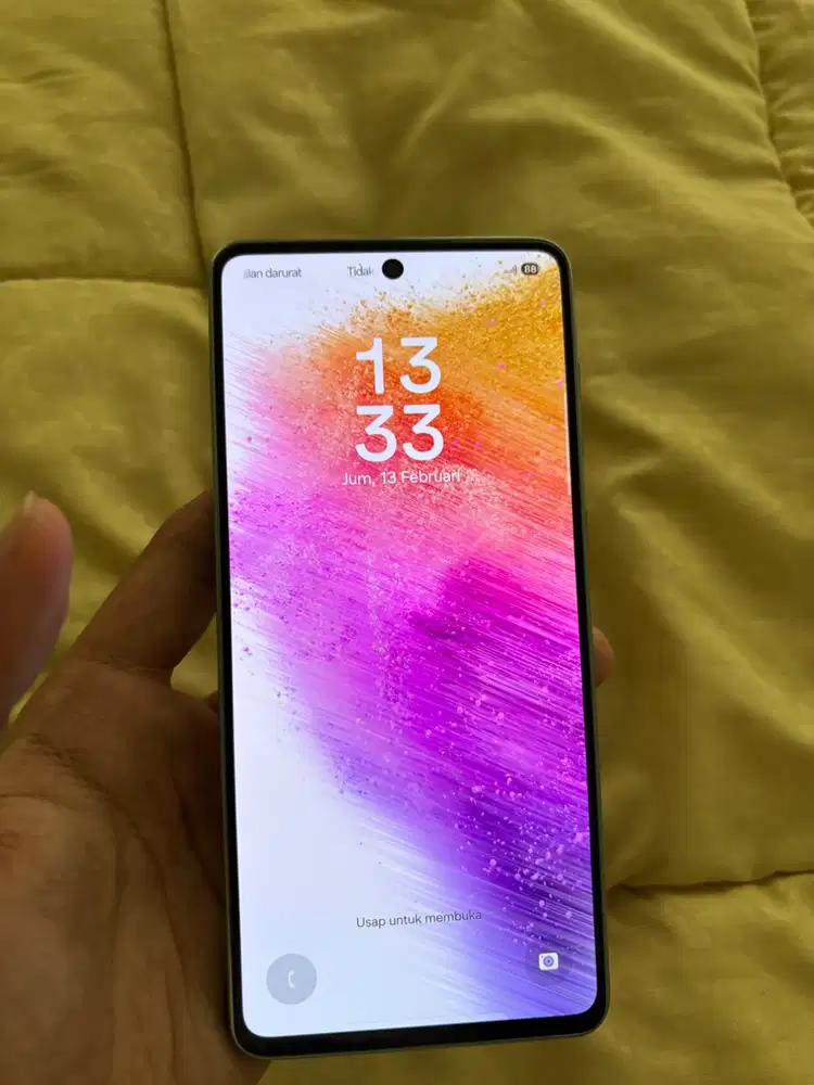 Samsung A73 5G 256GB bekas mulus