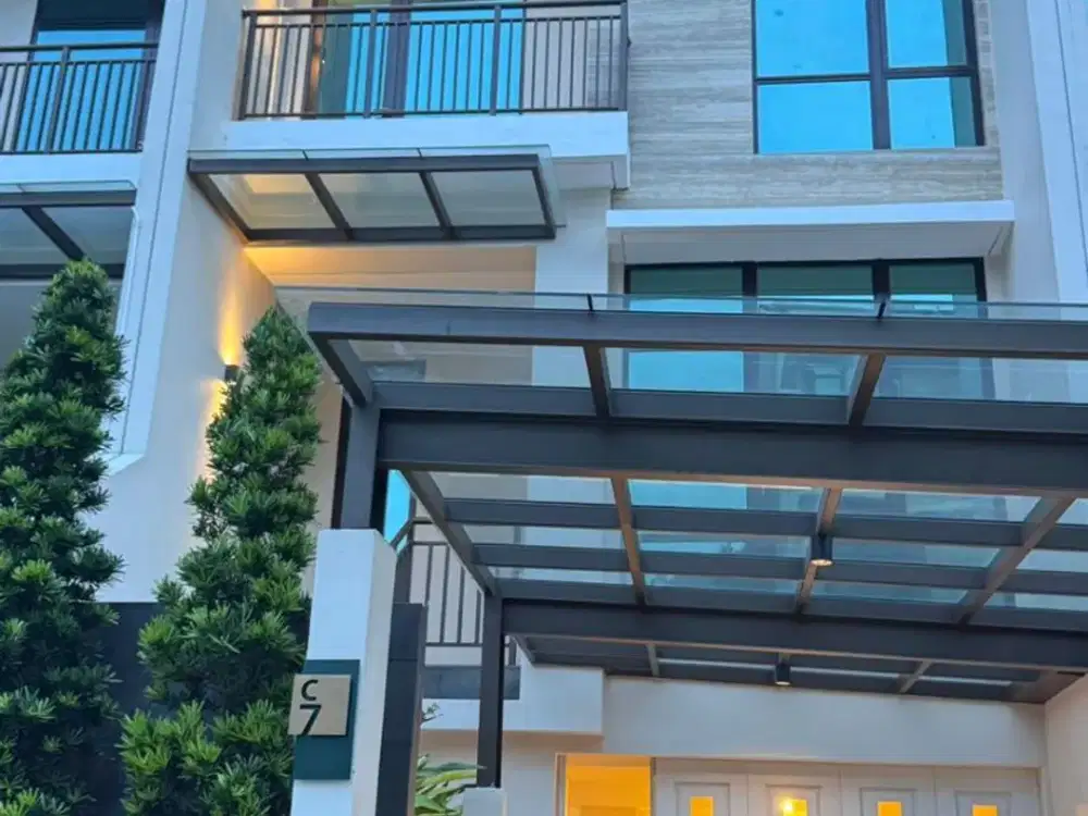 DIJUAL TOWNHOUSE MEWAH 4 LANTAI UK 146 m2 DI PONDOK INDAH