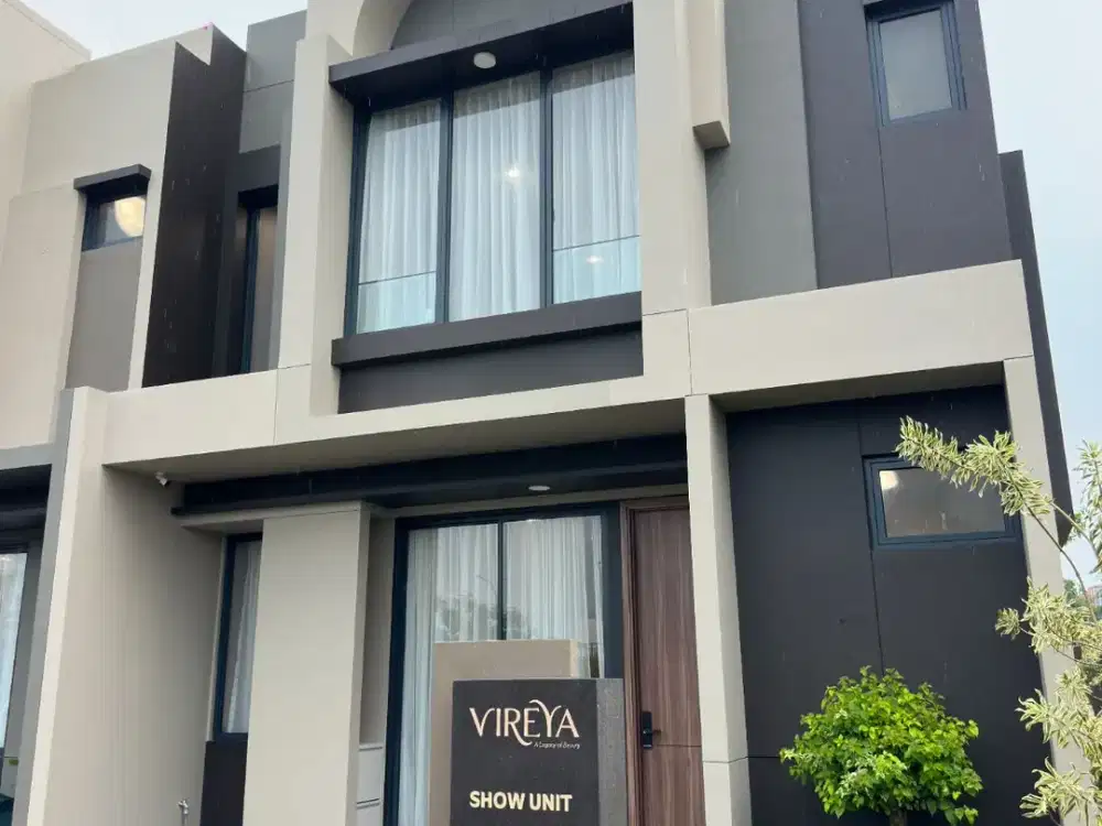 RUMAH BARU FREE SUBSIDI DP 10% DI BSD VIREYA
