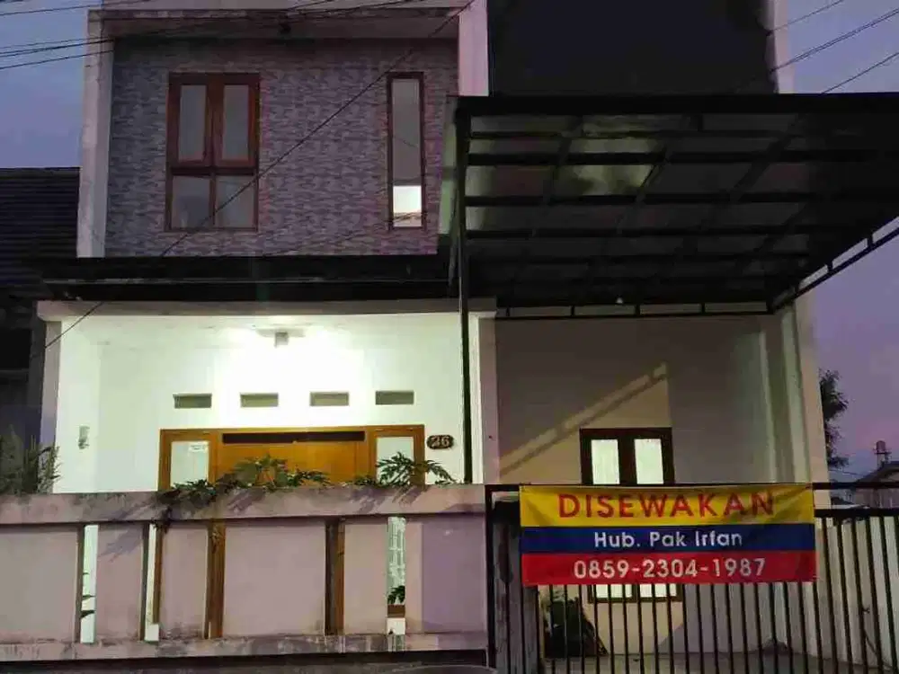Disewakan Rumah di Komplek Cisaranten Arcamanik Bandung