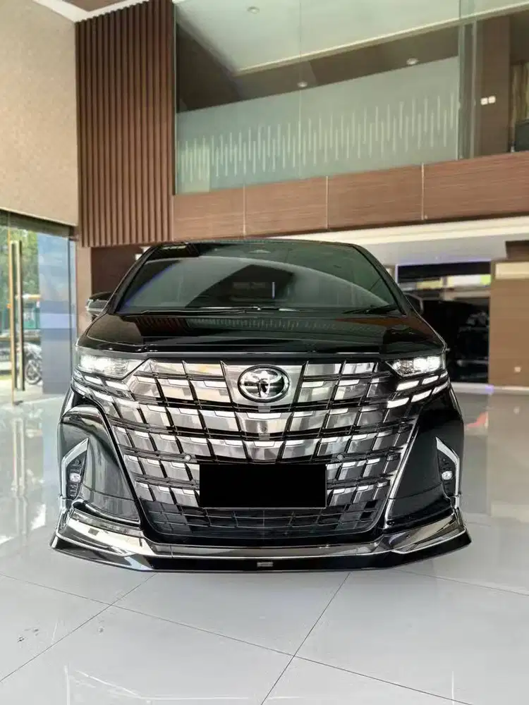 Toyota Alphard HEV Hybrid Modellista 2024 Black Hitam Modelista