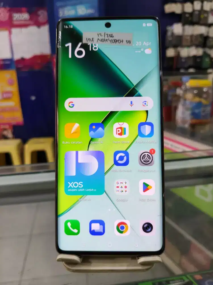 Hp Infinix note 40pro+ 8256 5G