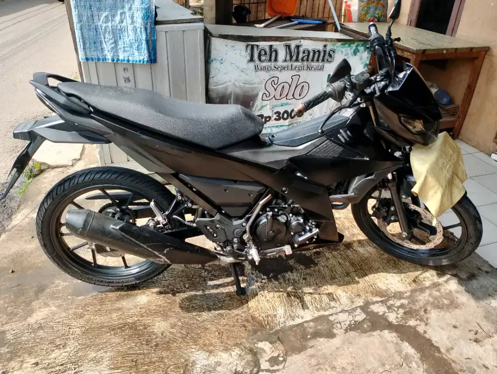 Dijual sepeda motor Satria Fu FI Black Predator Tahun 2019