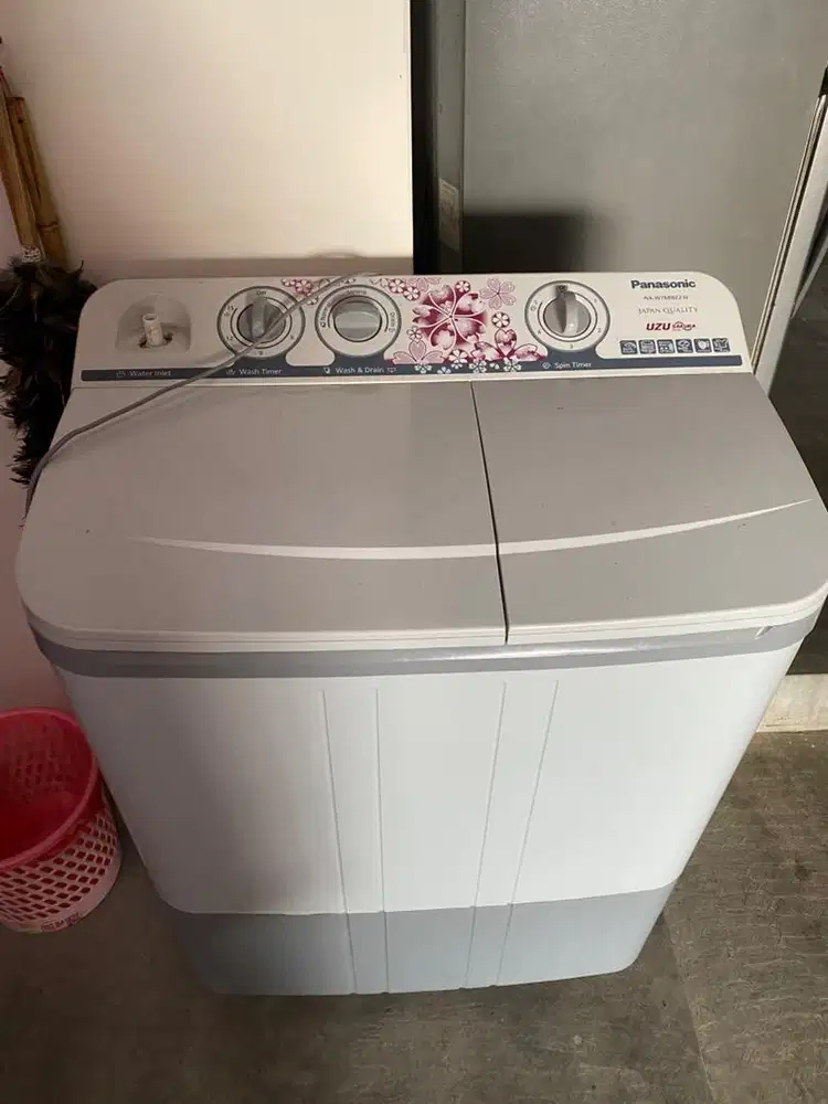 Mesin Cuci 2 Tabung Panasonic 6 kg