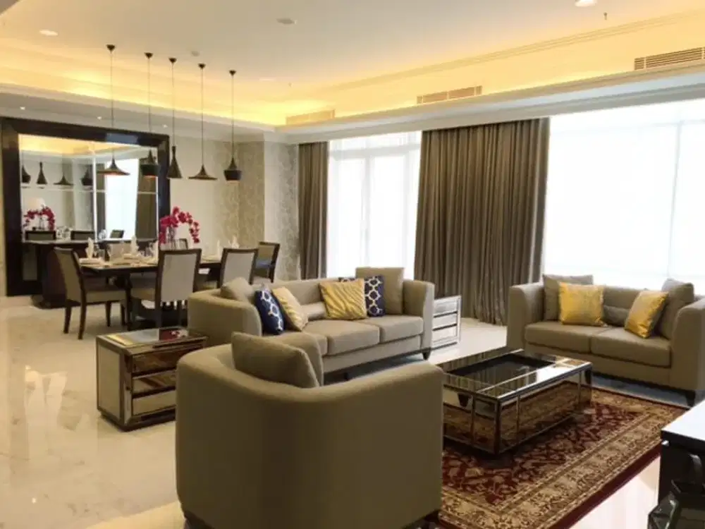 Apartemen Disewa Botanica 3+1br 225m2 Furnished at Jakarta Selatan