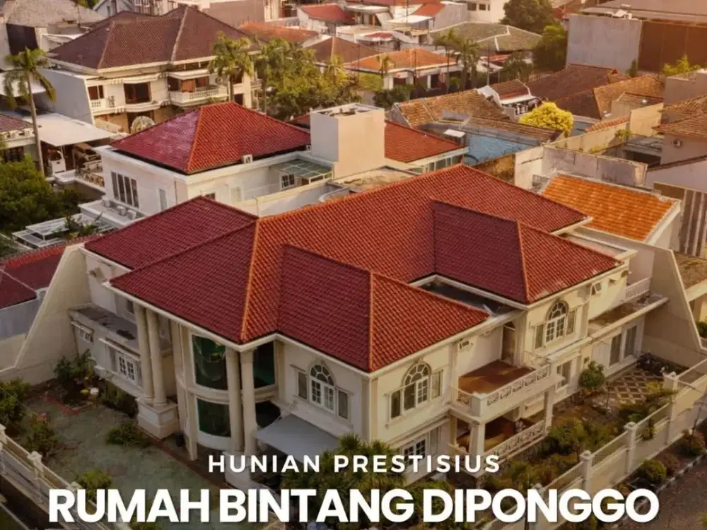 Dijual Rumah Mewah FF Bintang Diponggo Dekat Shangrila