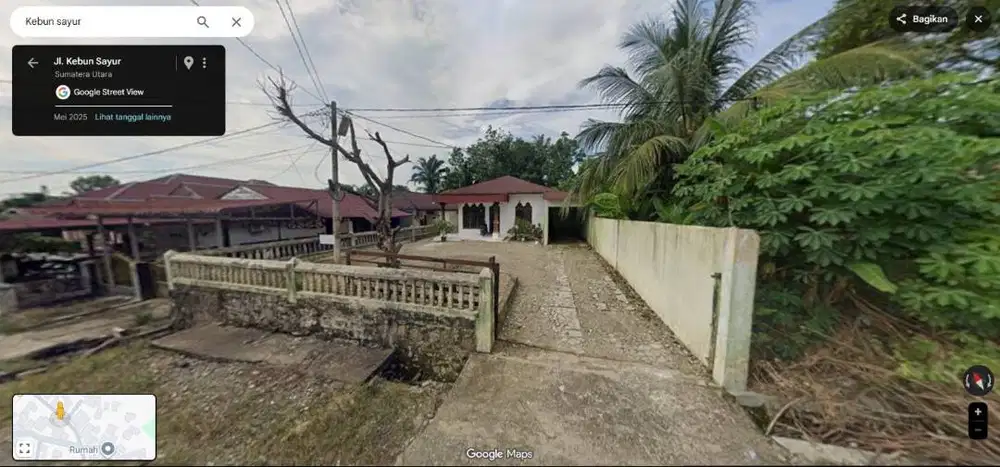 Dijual Rumah + Tanah Luas 536m² Strategis di Sigambal