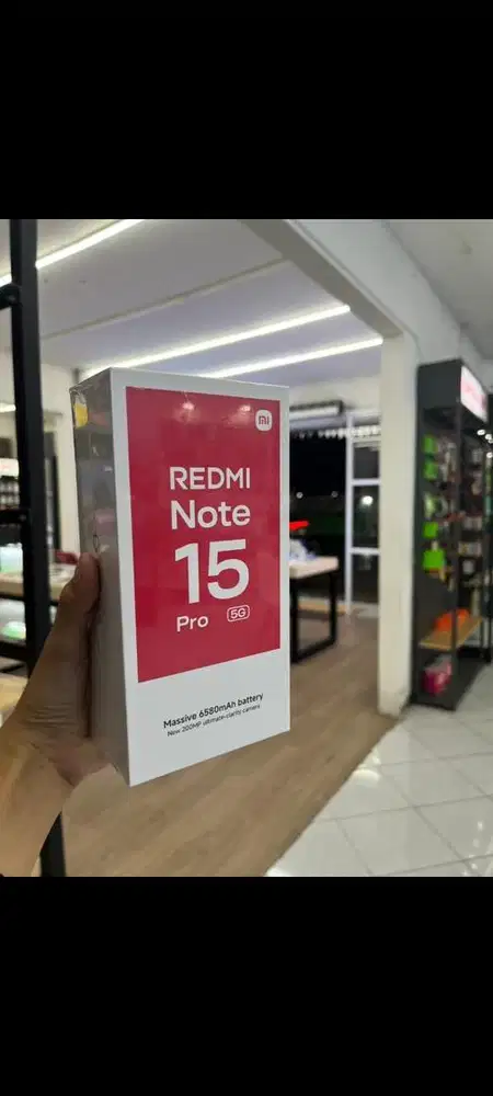 READY STOK REDMI NOTE 15 SERIES GARANSI RESMI XIAOMI INDONESIA!!