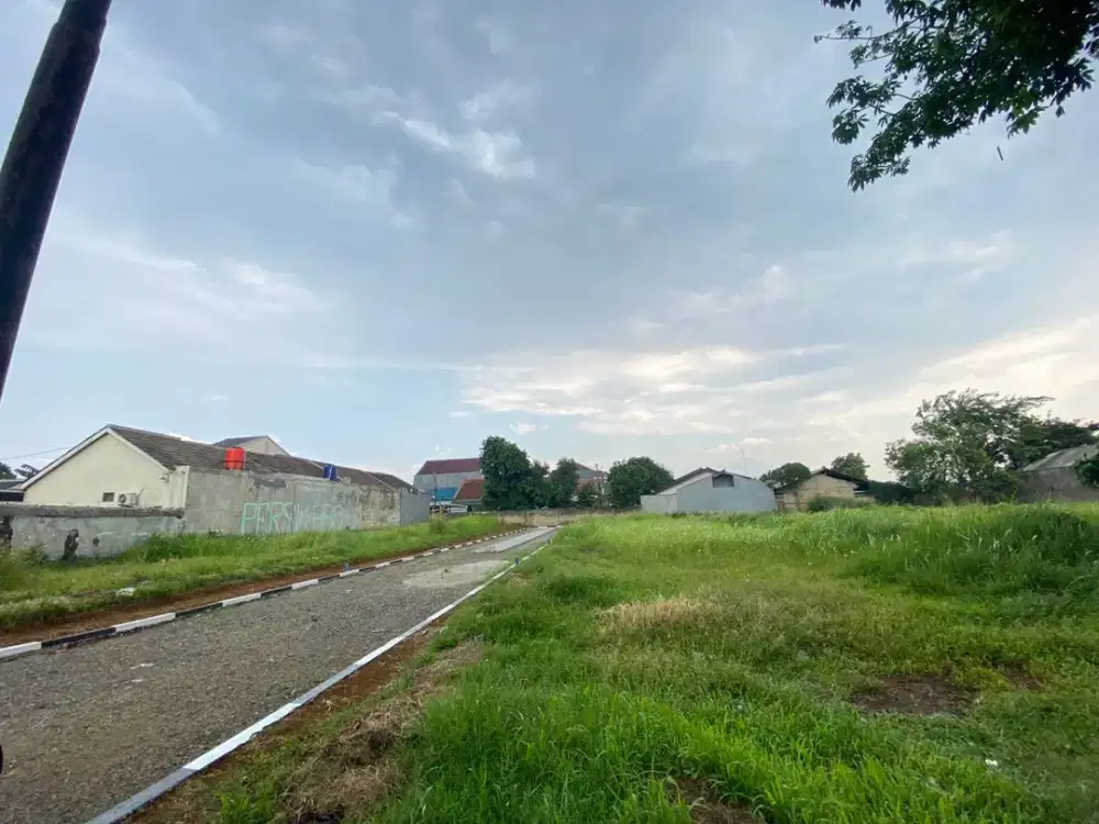 Tanah Kavling SHM Siap Balik Nama Dekat Stasiun Cilebut
