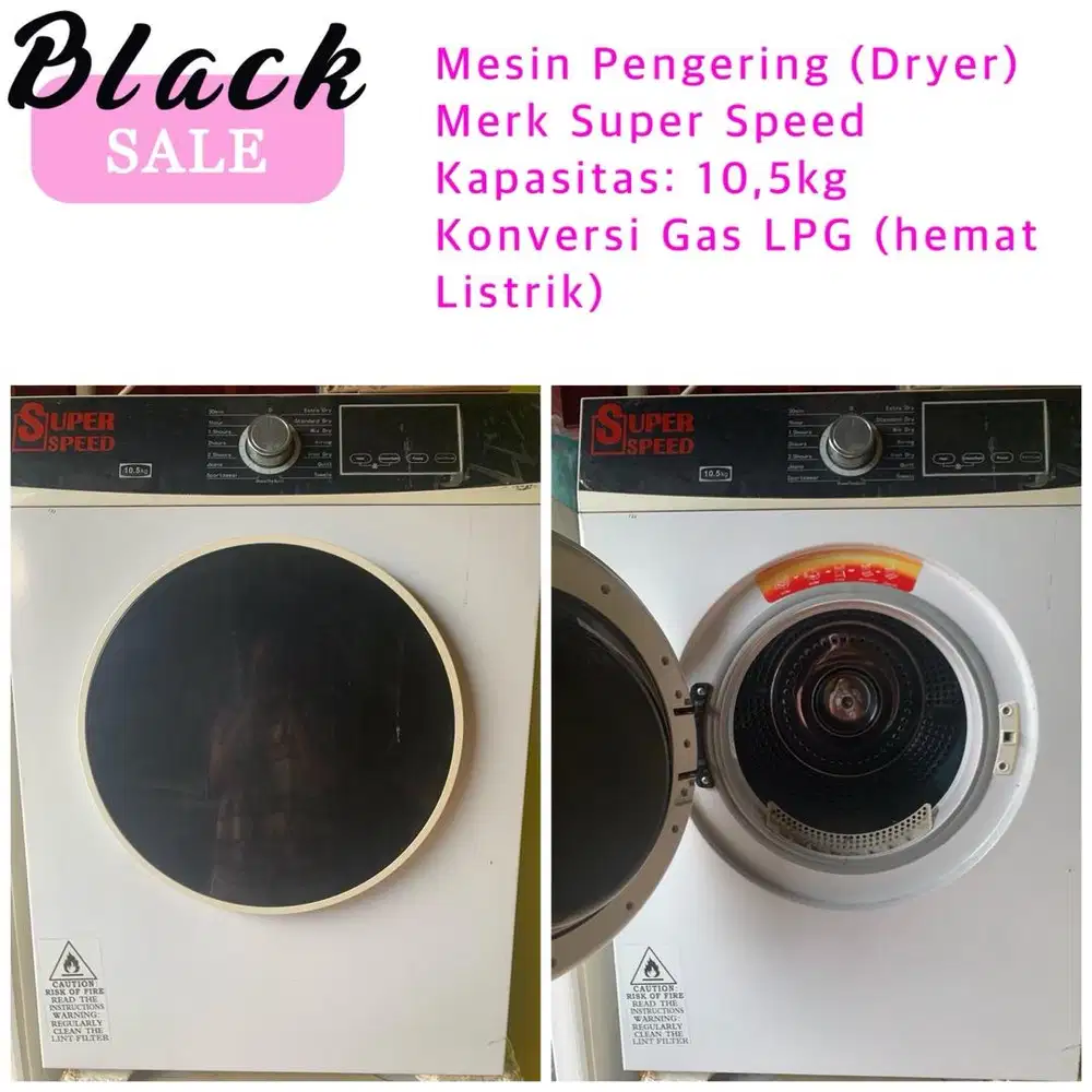 Mesin Pengering Super Speed