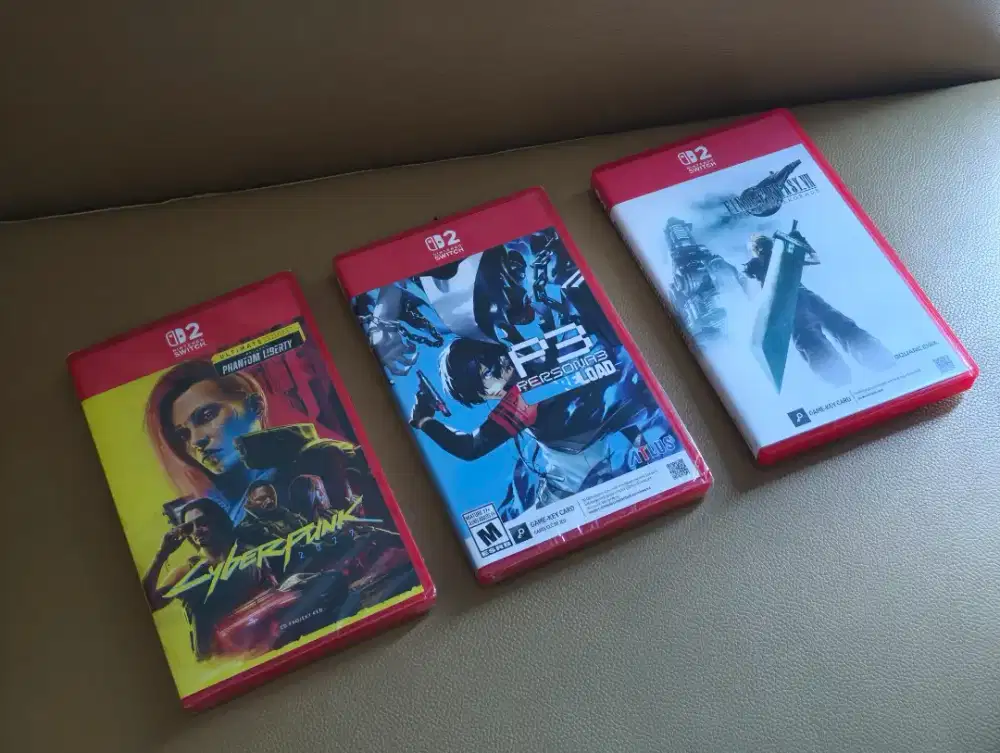 Game Nintendo Switch 2 - FF7/CP2077/P3R