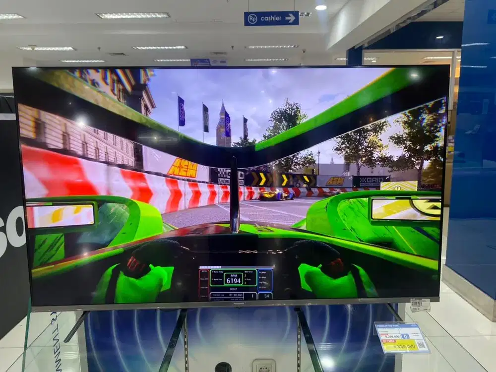 Panasonic 4k, google TV 55