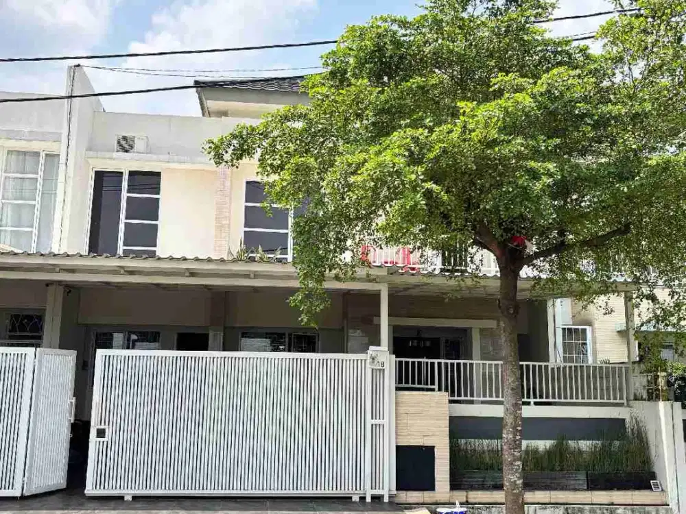 Rumah mewah 2 lantai di Garden At Candi Sawangan