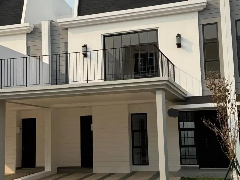 Sewa Rumah Mewah & Modern di Cluster Maison De Wisteria - Unit Attic dengan Sky Balcony! (011)