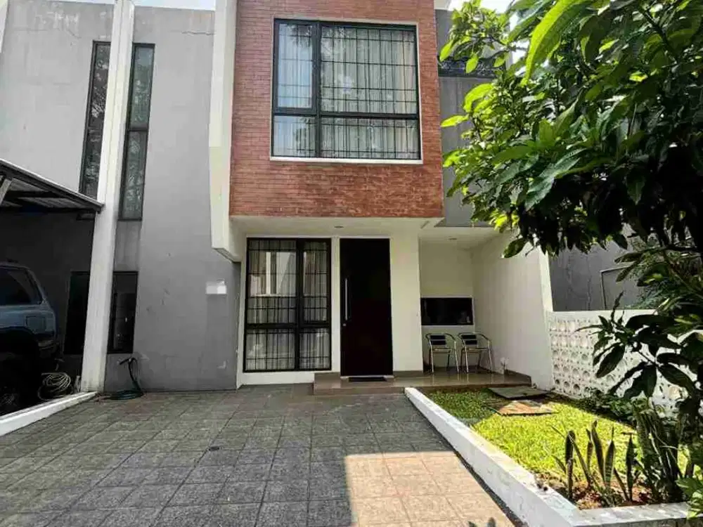 Dijual Rumah Bagus Semi Furnished di Kebayoran Harmony Bintaro Jaya Sektor 7