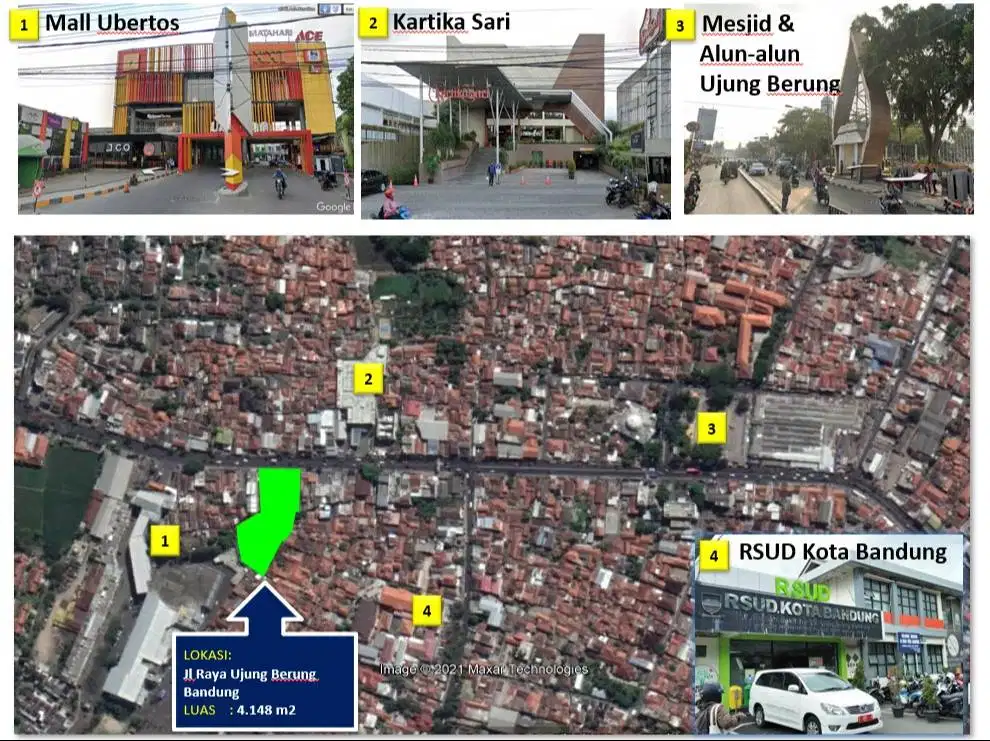 Dijual Kavling Lokasi Strategis di Ujung Berung Bandung