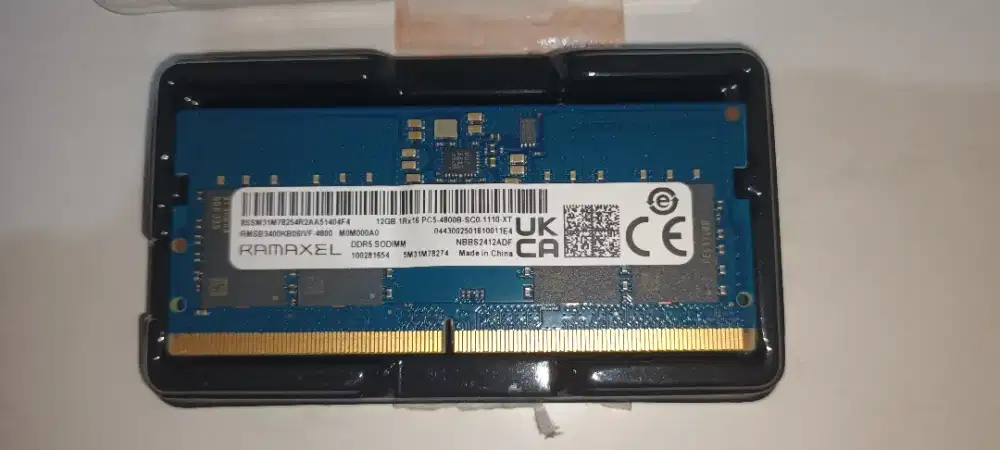 RAM SODIMM Ramaxel 12GB DDR5 4800 Mhz