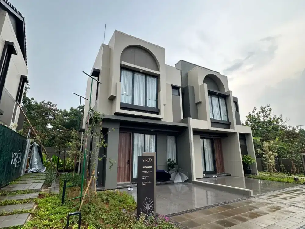 RUMAH FREE DP 10% DI VIREYA BSD