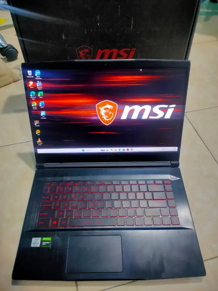 Laptop Gaming MSI Thin GF63 No Minus