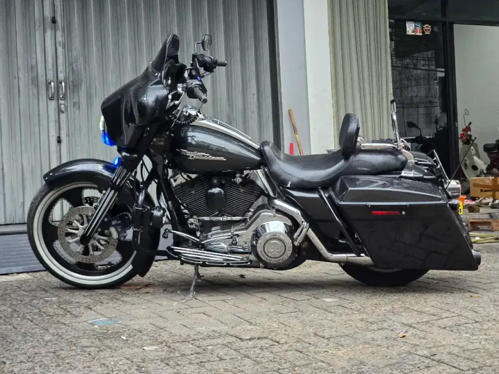 Moge Harley Davidson Street Glide 2006 FP Mabua Last Karbu Siap Gas