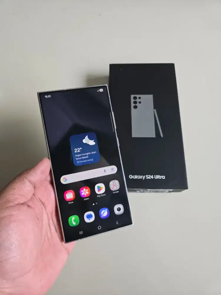 Samsung S24 Ultra 5G 12/256 SEIN Resmi Indo Fullset Normal Murah
