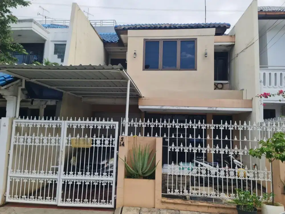 Rumah Di Pluit Mas Jakarta Utara 2 lantai SHM Rapi Siap Huni