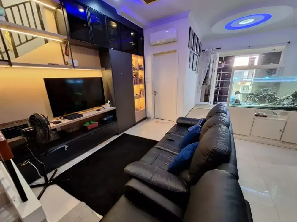 Rumah LEBAR 9 FLAMINGO THE SPRINGS GADING SERPONG DESIGN CANTIK SUDAH RENOV