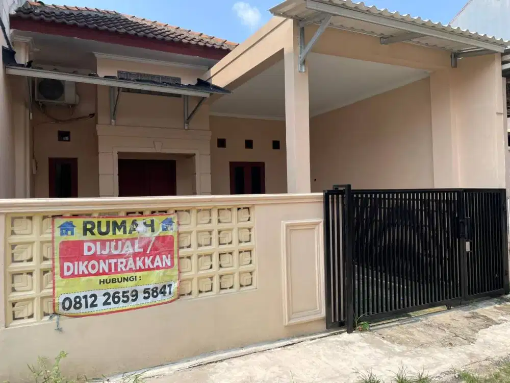 Disewakan Rumah Cluster Metro Mediterania Baru Renovasi