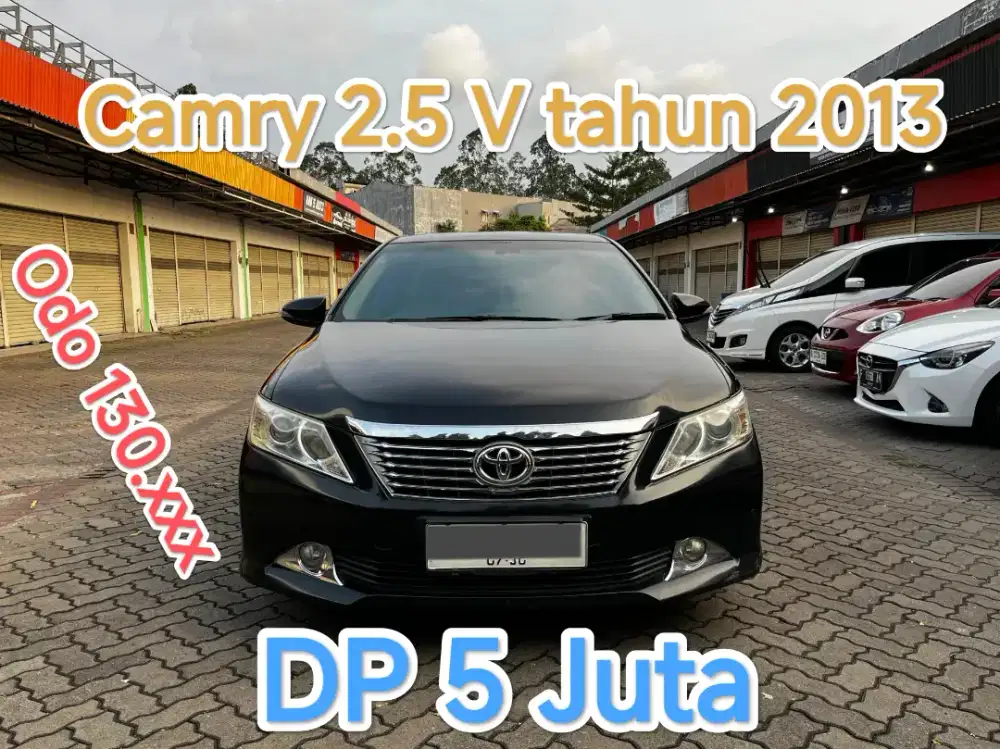 5JT CAMRY 2.5 V AT 2013 BLACK EDITION RARE !!