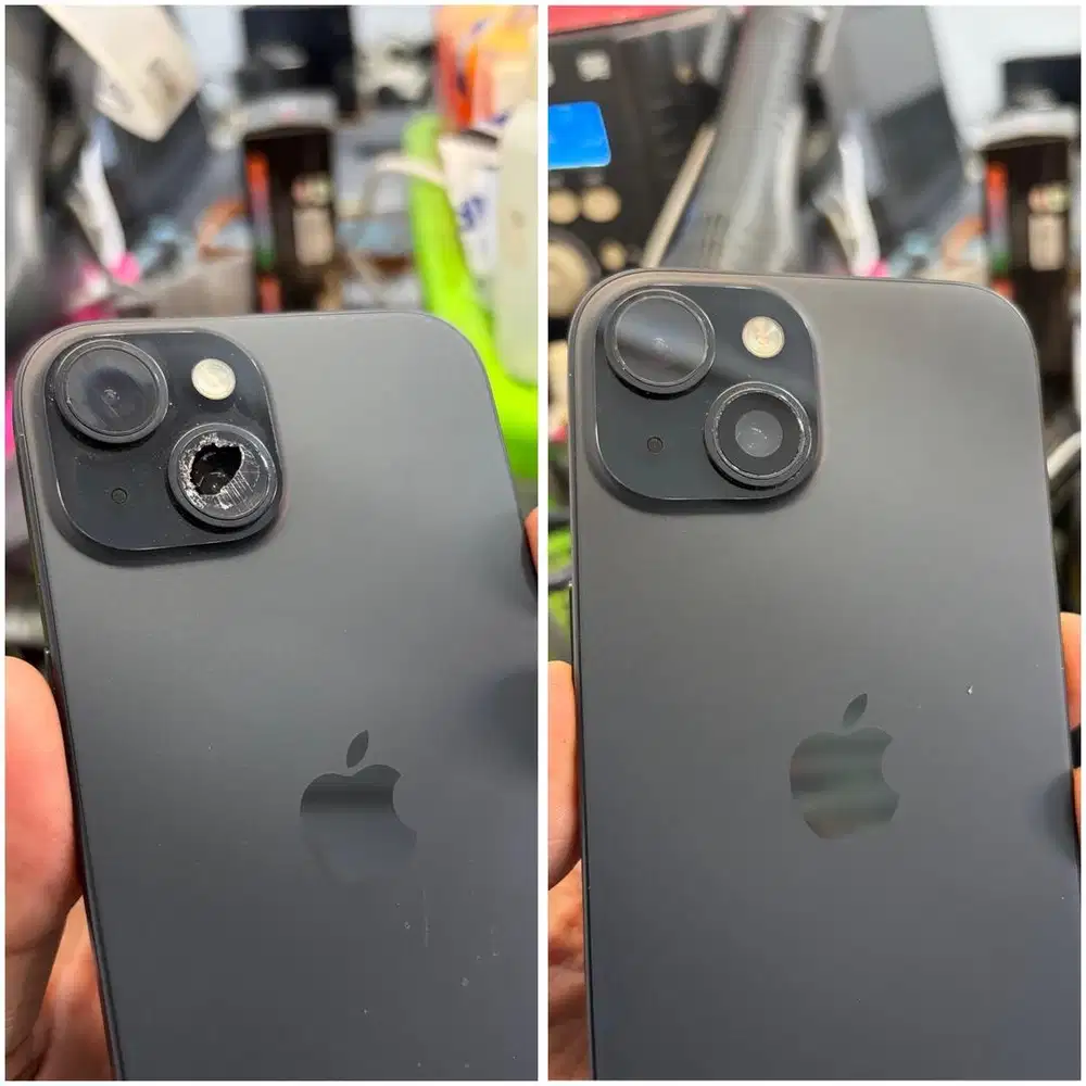 Ganti kaca kamera iphone 15