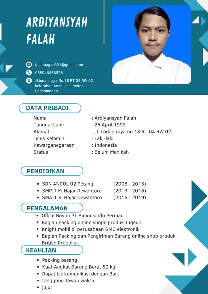 Butuh kerjaan apa saja