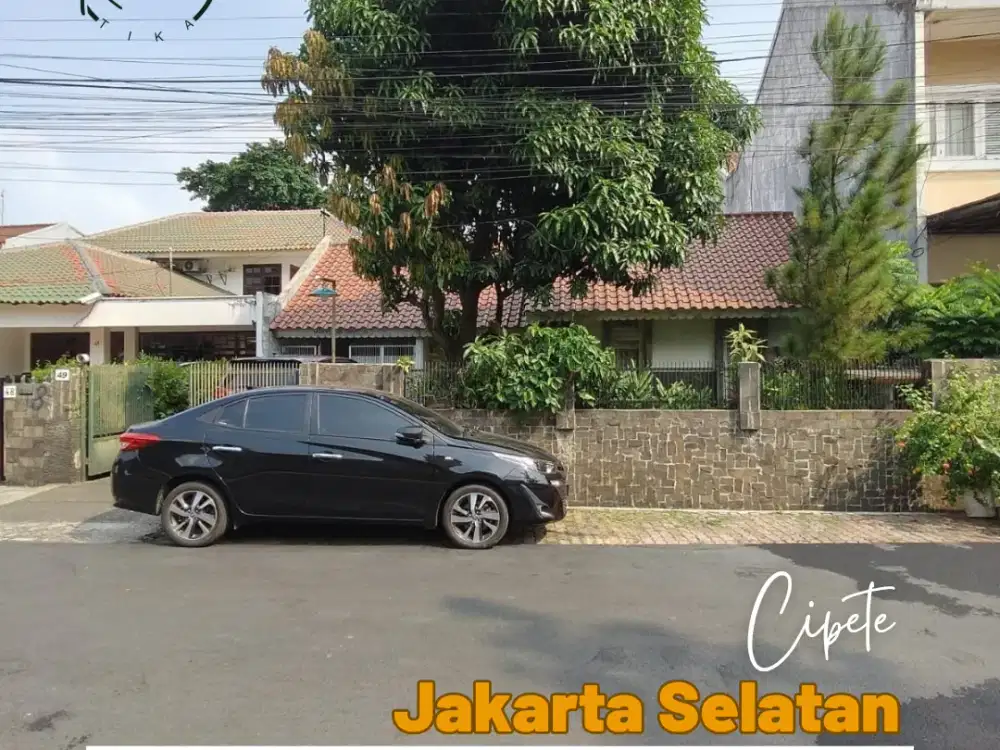 Rumah secondary semi komplek di Cipete Jakarta Selatan