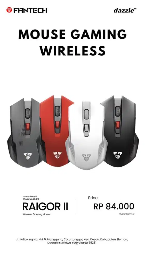 Fantech RAIGOR II WG10 Gaming Wireless