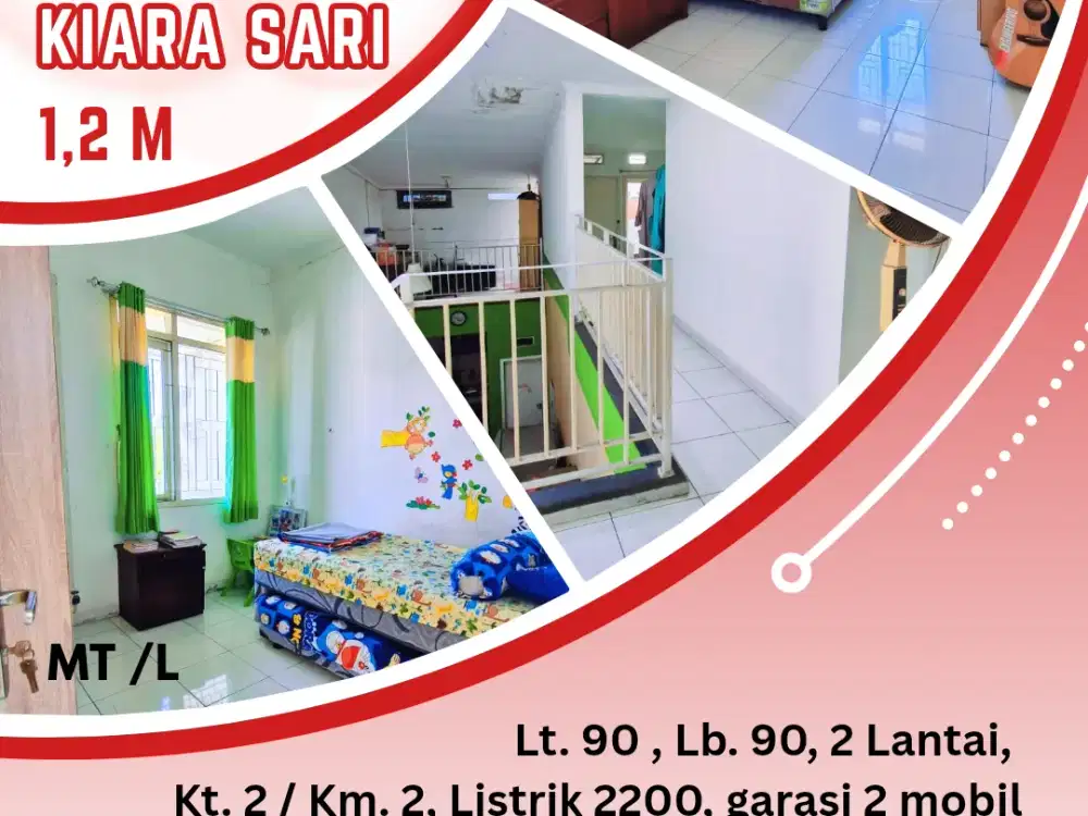 JUAL RUMAH SIAP HUNI KIARA SARI