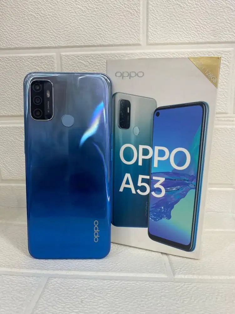 Oppo A53 6/128 grs resmi full set original