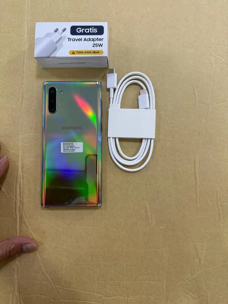 Samsung Galaxy Note 10 8/256GB Mulus Sehat Bekas Pakai