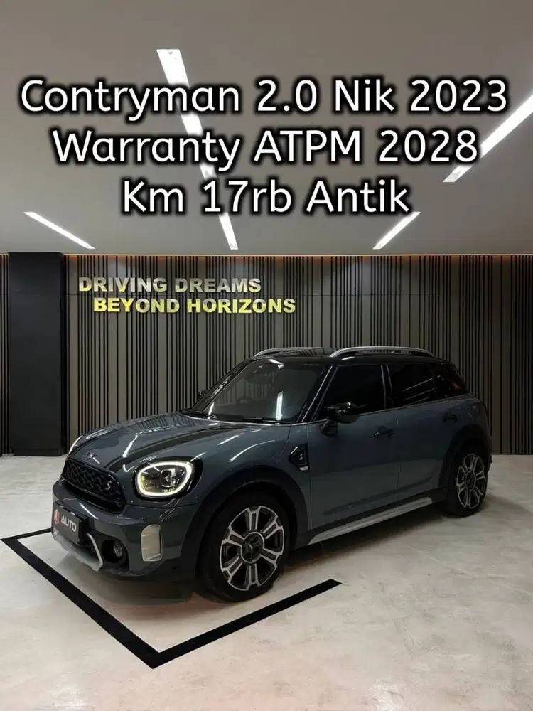 Mini Cooper Countryman 2.0 S 2023 Hijau Panoramic Km17rb B1899DKS