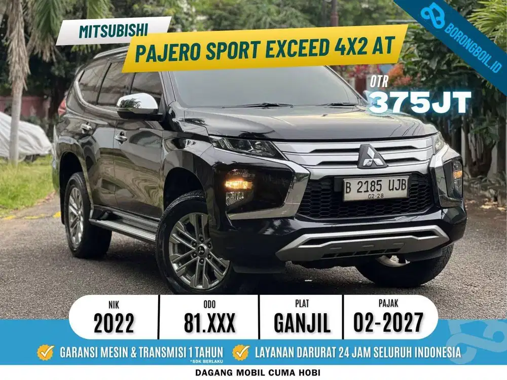 MITSUBISHI PAJERO SPORT EXCEED AT 2022