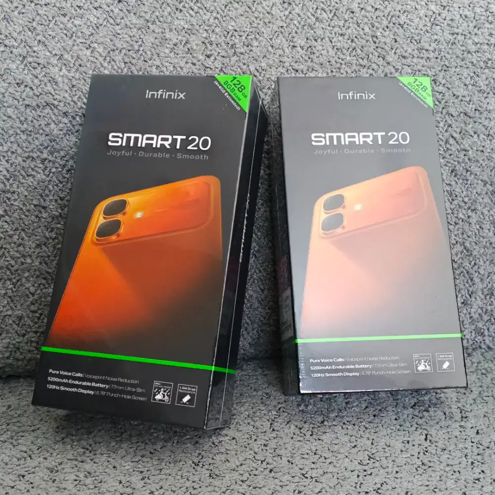INFINIX SMART 20 [ 4/64 GB || 4/128 GB ] Garansi Resmi
