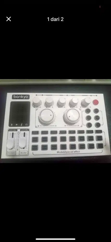 Soundcard buat live streaming tiktok dll