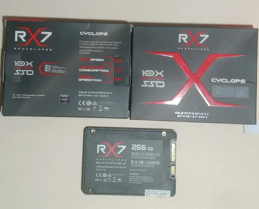 SSD M2 NVMe 128GB RX7 Baru