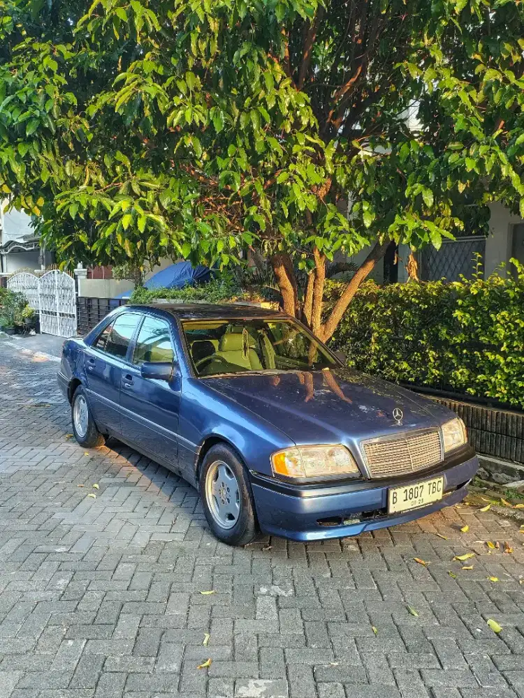 Mercedes Benz c180 w202 1994 Biru Sehat AC Dingin siap pake