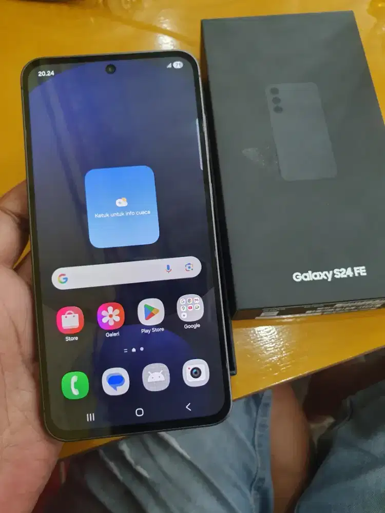 Samsung s24 fe 8/256 gb resmi sein