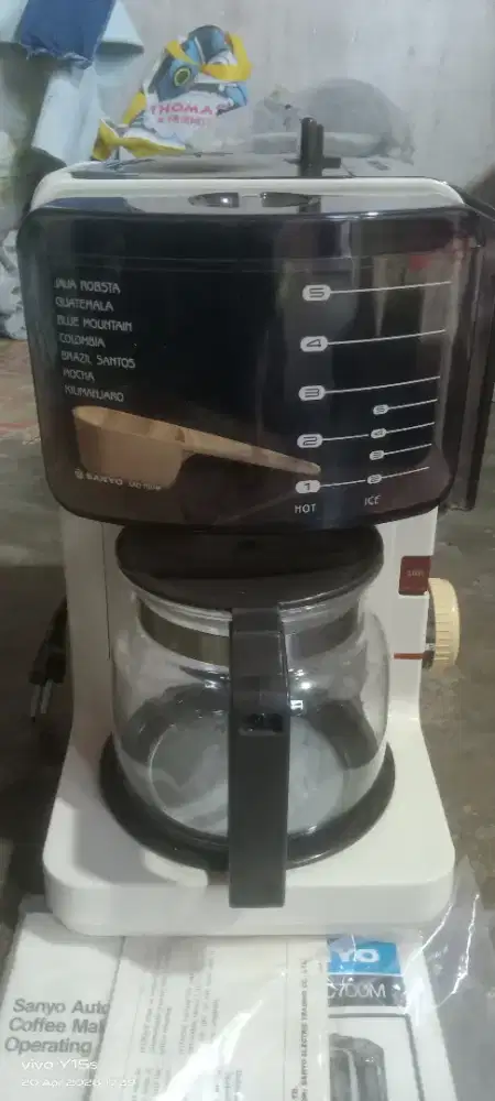 Mesin Coffe maker merk Sanyo