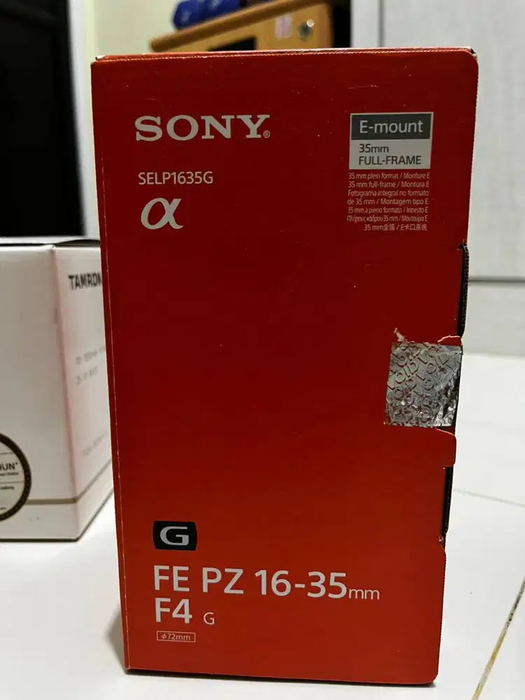 Jual lensa premium: Sony FE PZ 16-35mm F4 G