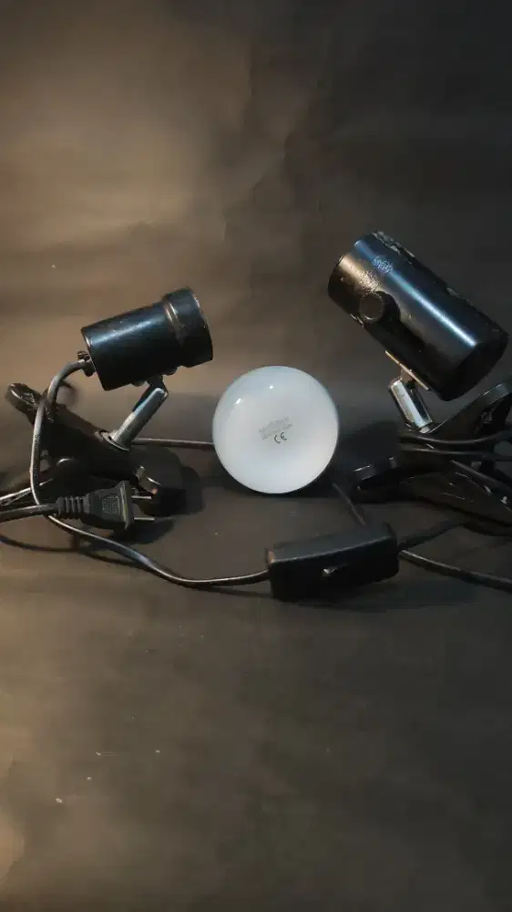 Paket Hemat Lampu meja kokoh Jepit 2+1 Lampu LED(Praktis&Multifungsi)