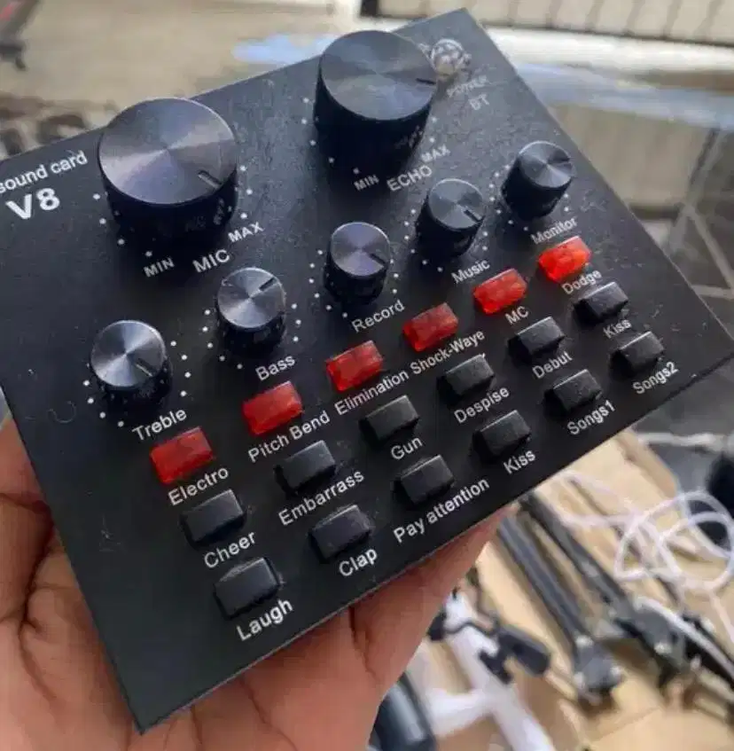 Soundcard V8 buat livestreaming tiktok dll